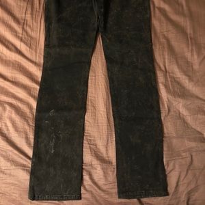 Elwood black acid wash bottoms size 32